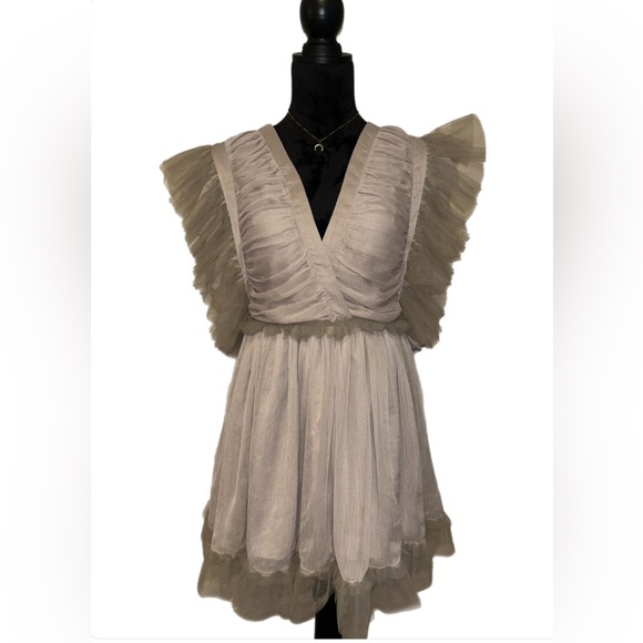 Tularosa Mauve Amelia Dress- Small - Picture 2 of 6